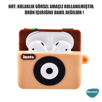 Microsonic AirPods 3. Nesil Kılıf Cartoon Figürlü Silikon Crtn-Fgr-Ingrm