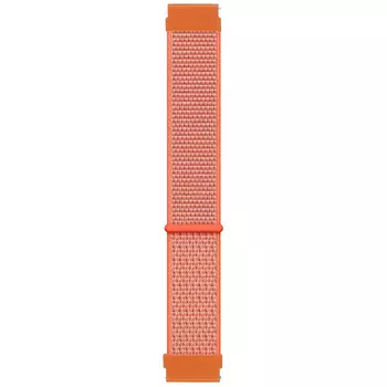 Microsonic Amazfit Active Hasırlı Kordon Woven Sport Loop Turuncu