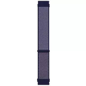 Microsonic Amazfit Balance Hasırlı Kordon Woven Sport Loop Mor