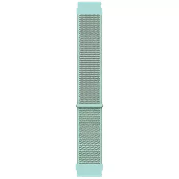 Microsonic Amazfit Bip 3 Hasırlı Kordon Woven Sport Loop Mint Yeşili