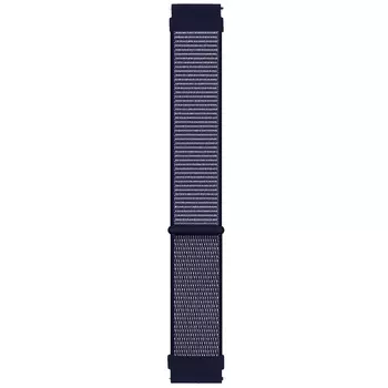 Microsonic Amazfit Bip 3 Hasırlı Kordon Woven Sport Loop Mor