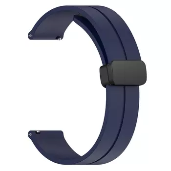 Microsonic Amazfit Bip 5 Kordon Ribbon Line Lacivert