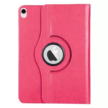 Microsonic Apple iPad Air 11 2024 Kılıf (A2902-A2903) 360 Rotating Stand Deri Pembe