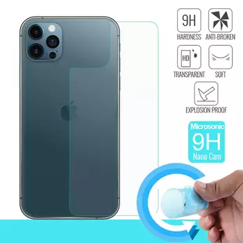 Microsonic Apple iPhone 12 Pro Arka Nano Cam Ekran Koruyucu