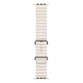 Microsonic Apple Watch Series 9 41mm Kordon Ocean Band Bej