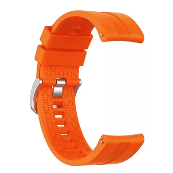 Microsonic Garmin Forerunner 158 Kordon, Silicone RapidBands Turuncu