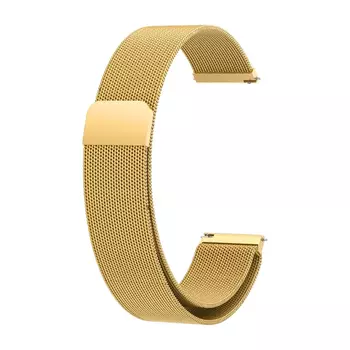 Microsonic Garmin Forerunner 265S Milanese Loop Kordon Gold