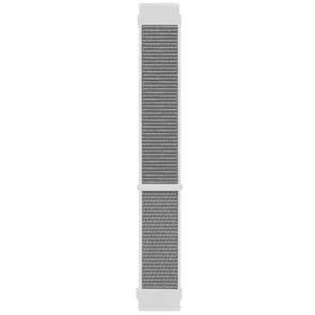 Microsonic Garmin Venu 2 Hasırlı Kordon Woven Sport Loop Beyaz