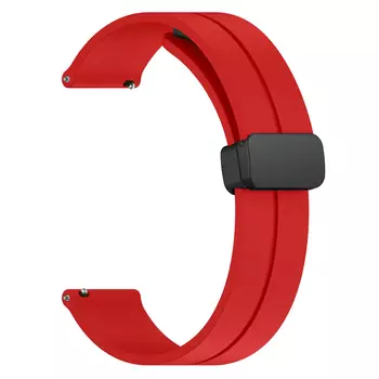 Microsonic Garmin Venu Kordon Ribbon Line Kırmızı