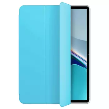 Microsonic Huawei MatePad 11.5 Kılıf Slim Translucent Back Smart Cover Mavi