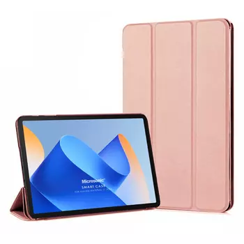 Microsonic Huawei MatePad 11.5 Kılıf Slim Translucent Back Smart Cover Rose Gold