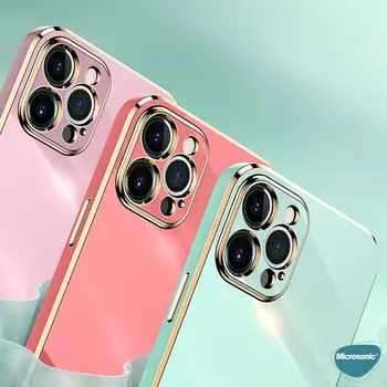 Microsonic Infinix Hot 11S Kılıf Olive Plated Pembe