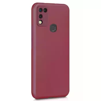 Microsonic Matte Silicone Infinix Hot 11 Play Kılıf Mor