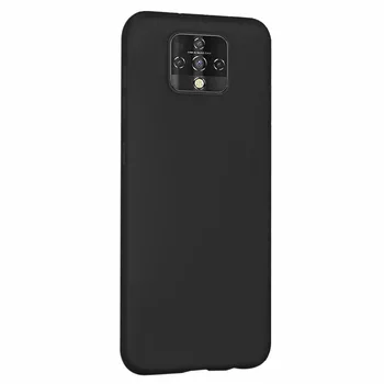 Microsonic Matte Silicone TECNO Camon 16 Premier Kılıf Siyah