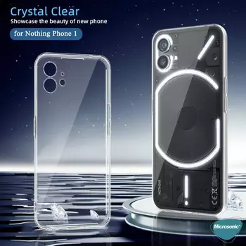 Microsonic Nothing Phone 1 Kılıf Transparent Soft Şeffaf