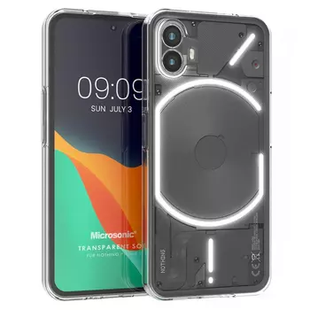 Microsonic Nothing Phone 2 Kılıf Transparent Soft Şeffaf