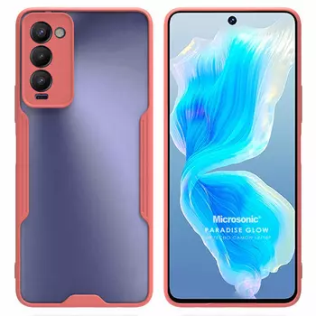 Microsonic TECNO Camon 18 Kılıf Paradise Glow Pembe