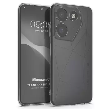 Microsonic TECNO Camon 20 Pro 5G Kılıf Transparent Soft Şeffaf