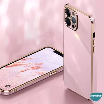 Microsonic TECNO Spark 10 Pro Kılıf Olive Plated Pembe