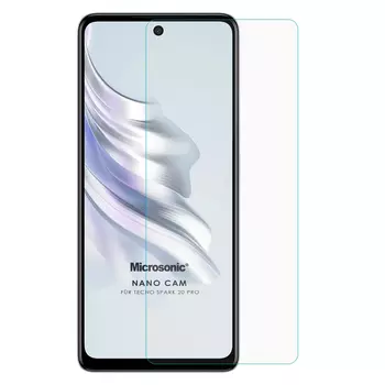 Microsonic TECNO Spark 20 Pro Nano Glass Cam Ekran Koruyucu