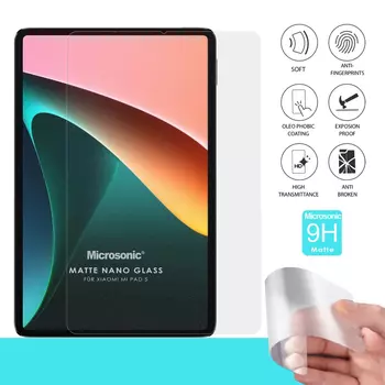 Microsonic Xiaomi Mi Pad 5 Matte Nano Glass Cam Ekran Koruyucu