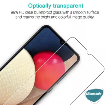 Microsonic Xiaomi Poco M5 Tempered Glass Cam Ekran Koruyucu