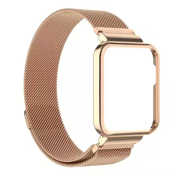 Microsonic Xiaomi Redmi Watch 2 Lite Milanese Loop Kordon Rose Gold