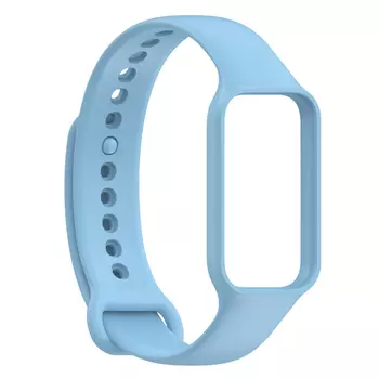 Microsonic Xiaomi Smart Band 8 Active Kordon, Silicone Sport Band Mavi