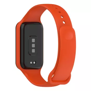 Microsonic Xiaomi Smart Band 8 Active Kordon, Silicone Sport Band Turuncu