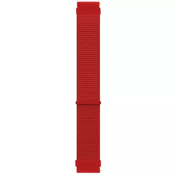 Microsonic Xiaomi Watch 2 Hasırlı Kordon Woven Sport Loop Kırmızı