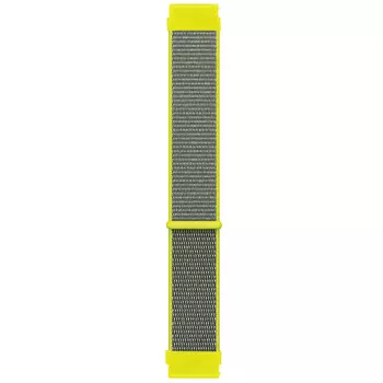 Microsonic Xiaomi Watch S3 Hasırlı Kordon Woven Sport Loop Sarı